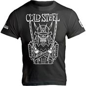 Cold Steel TL3 Large Size Cotton Construction Undead Samurai Tee in Black
