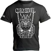 Cold Steel TL4 X-Large Size Cotton Undead Samurai Tee in Black