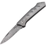 Boker Plus 01BO511DAM Damascus Dominator Lockback Folding Pocket Knife