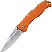 Cold Steel 54NVRY Working Man Blaze Orange Lockback Folding Pocket Knife