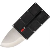 Tekna SC Security Card Knife Single Knife with Black Structural Resin Handle