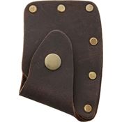 Prandi 706004 Axe Blade Cover with Brown Leather Sheath