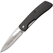 Case 52160 Harley Tec X Drop Point Linerlock Folding Pocket Knife with Carbon Fiber Handle