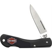 Case 52177 Mini Blackhorn Lockback Folding Pocket Knife with Black Zytel Handle