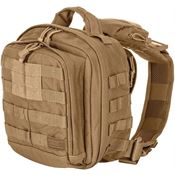 5.11 Tactical 56963328 Rush MOAB 6 Sandstone with Sturdy Grab Handle
