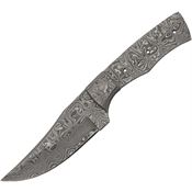 Blank DM2723 Damascus Fixed Blade Knife with Damascus Steel Handle