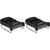 Cyclops 08257 Cyclops Micro Hat Clip Light 2 Pack Lights with 5 white LED