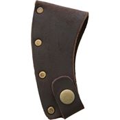 Prandi 706001 Prandi Axe Blade Cover Leather Brown Leather Sheath