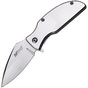 MTech A985PL Mirror Assisted Opening Drop Point Linerlock Folding Pocket Knife