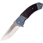 MTech A967BB Blue/Black Assisted Opening Framelock Folding Pocket Knife