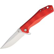 Gerber 1355 Index Red Drop Point Linerlock Folding Pocket Knife