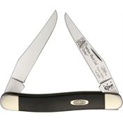 Case 9200ABC Muskrat Folding Pocket Knife with Black Smooth Corelon Handle
