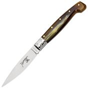 Fox 56018 Nuragus Slip Joint Folding Pocket Knife with Horn Handle