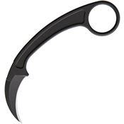 Bastinelli 202B PiKa Picoeur Karambit Black Fixed Blade Knife