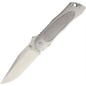 Kizer 4497A2 Wakulla Knife with Satin Finish Titanium Handle