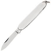 Fox 2211 Gentlemans Folder Folding Pocket Knife with Brushed Stainless Handle