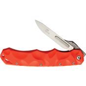 Havalon 70219 Piranta Stag Orange Linerlock Folding Pocket Knife