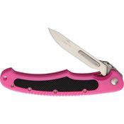 Havalon 70260 Piranta Bolt Pink Linerlock Folding Pocket Knife
