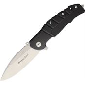 Maserin 404N Pitbull M390 Folding Pocket Knife with Black Anodized Aluminum Handle