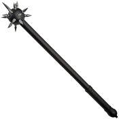 Pakistan 901146BK Black Mace Ball Spike with Faux Leather Wrapped Handle