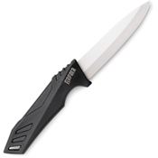 Rapala 28610 Ceramic Utility Standard Edge Ceramic Drop Point Blade & Rubberized Handles