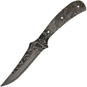 Alabama Damascus Steel 014 Damascus Blade Knife with One Piece Damascus Steel Construction