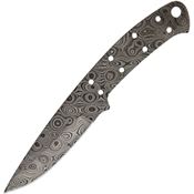 Alabama Damascus Steel 088 Damascus Blade Knife with One Piece Damascus Steel Construction