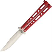 Bear & Son 117R Butterfly Red Clip Point