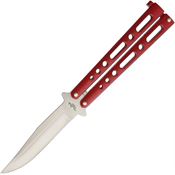 Benchmark 009 Balisong Red Drop Point