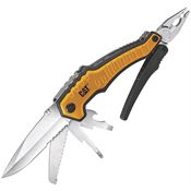 Caterpillar 980045 Multi Function Tool 9-in-1 Saw Linerlock Folding Pocket Knife