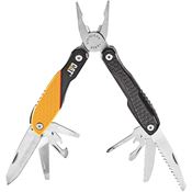 Caterpillar 980048 13-In-1 Saw Linerlock Folding Pocket Multi-Function Tool Knife with Aluminum Handles