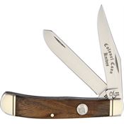 Colonel Coon 54W Trapper Folding Pocket Knife Walnut Handle