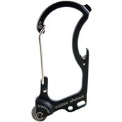 Outdoor Element EF1BK Firebiner EDC Carabiner with Titanium Coated Stainless Body