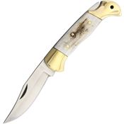 Ole Smoky 89 Stag Lockback Folding Pocket Knife