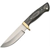 Pakistan 3361BK Black Pakkawood Hunter Drop Point