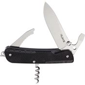 RUIKE LD21B LD21 Multifunctional Knife with Black Textured G10 Handle