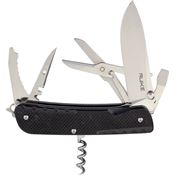 RUIKE LD31B LD31 Multifunctional Knife with Black Textured G10 Handle
