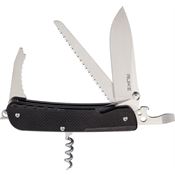 RUIKE LD32B LD32 Multifunctional Tool Knife with Black Textured G10 Handle