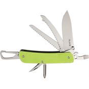 RUIKE LD43 LD43 Trekker Multi Tool Knife with Green G10 Handle