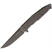 RUIKE P108SB P108 Beta Plus Black Drop Point Linerlock Folding Pocket Knife