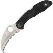 Spyderco 106SBK2 Tasman Salt 2 Lockback Folding Pocket Knife