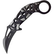 Tac Force 961GY Assisted Opening Linerlock Folding Karambit Pocket Knife with Gray and Black Handle