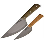 TOPS FMSCMB Frog Market Special Steel Blade Knife with Canvas Micarta Handle - Combo