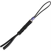 WE A01B Paracord Lanyard with Black Braided Paracord Construction