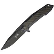 Elite Tactical 1018DSW Black SW Drop Point Linerlock Folding Pocket Knife