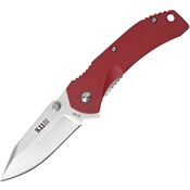 5.11 Tactical 51141475 Inceptor Curia Framelock Red Lockback Folding Pocket Knife