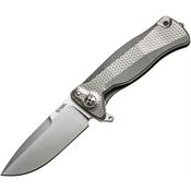 Lion Steel SR11G SR11 Titanium Gray Framelock Knife