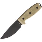 Ontario 8665 RAT 3 w Nylon Sheath Fixed Blade Knife