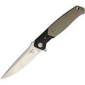 Bestech G03B Swordfish G10 Beige Linerlock Folding Pocket Knife