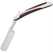 China Made 210582WD Razor Folder Knife with Brown Wood Handle